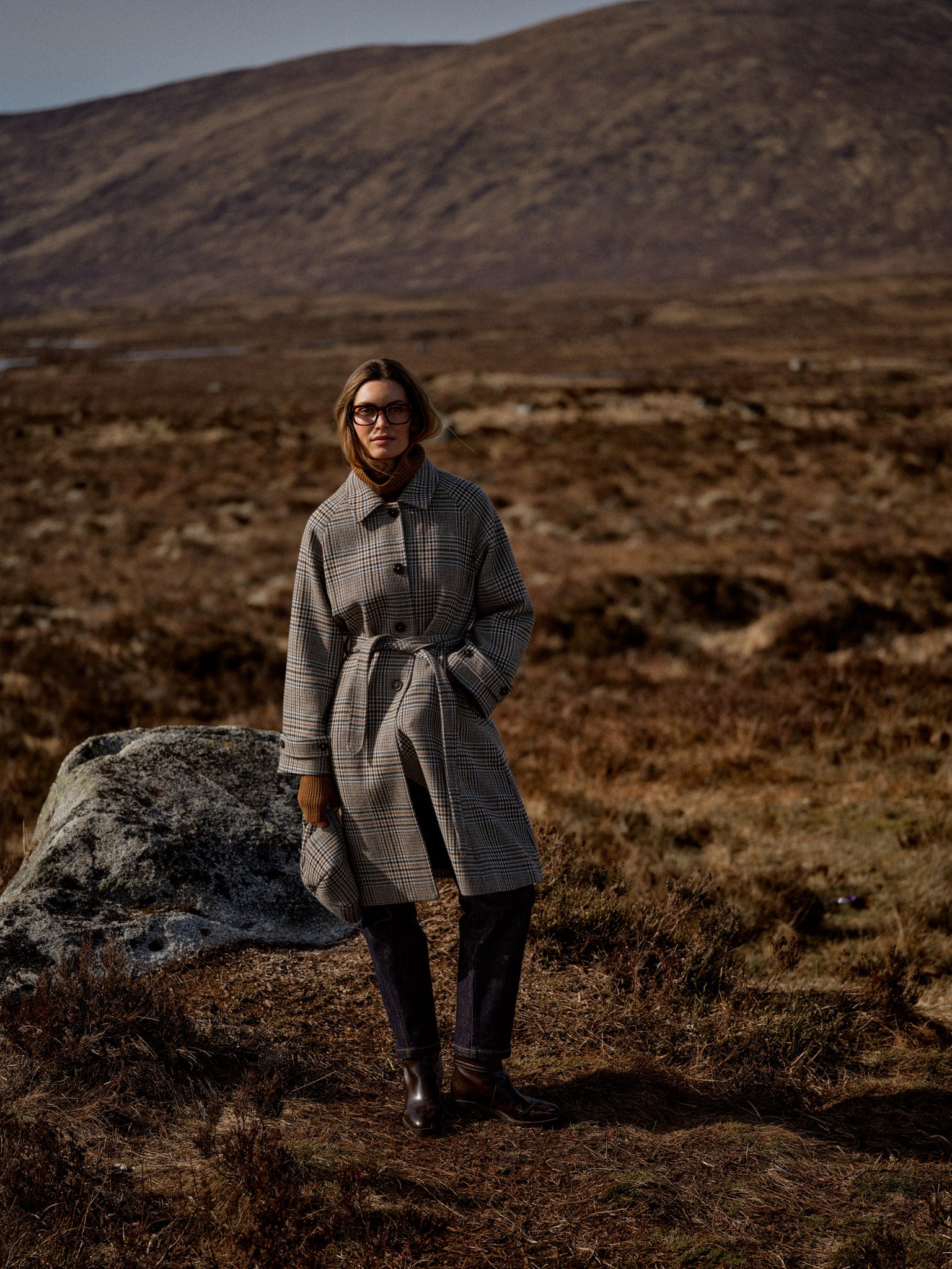 Modelshot / Oxford Tan / Detail